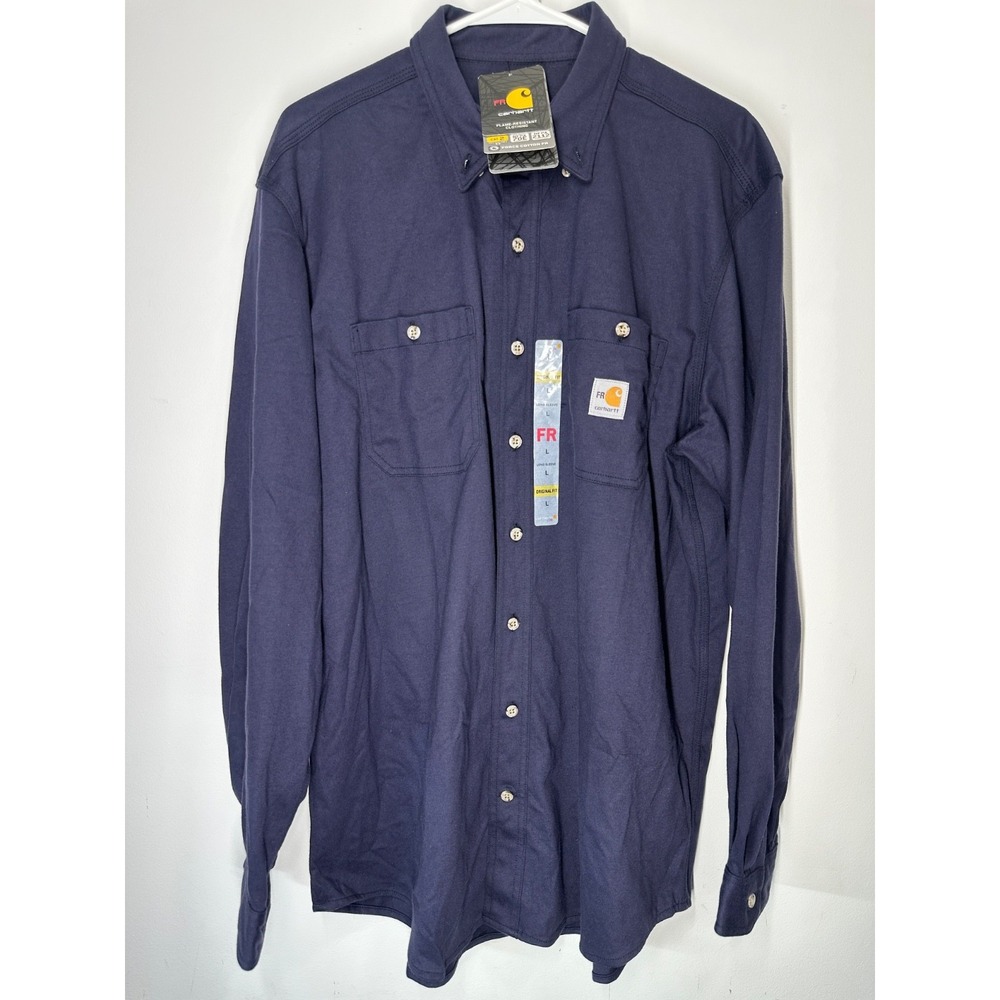 Carhartt FR Force Flame Resistant Cat 2 Long Sleeve Shirt‎ Men's Large